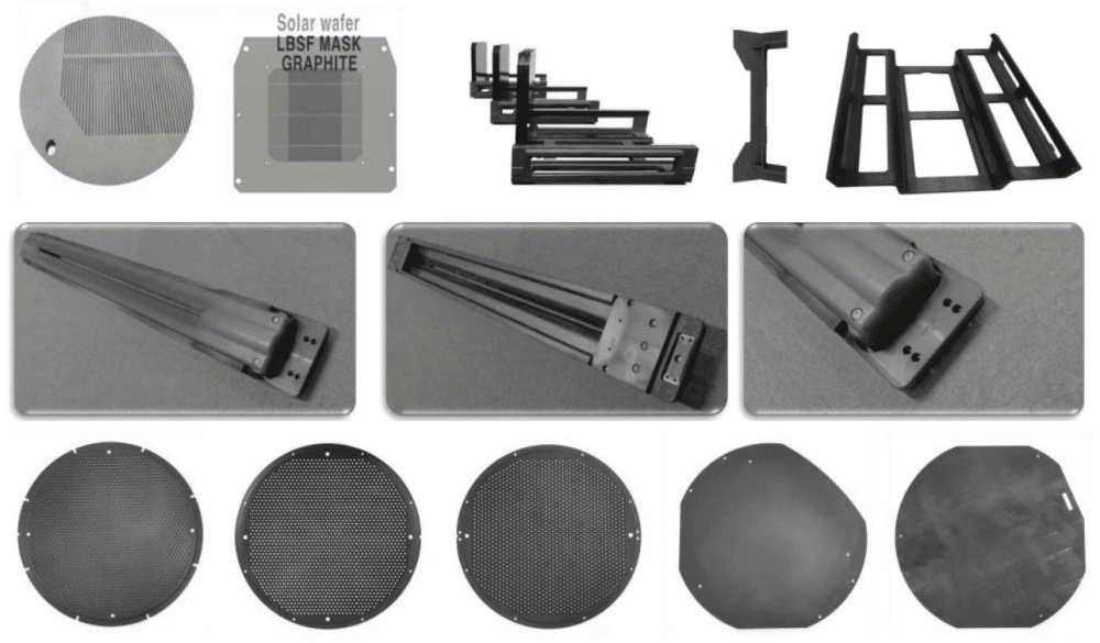 Zvigadzirwa zveSemixlab High-Purity PECVD Graphite Boats